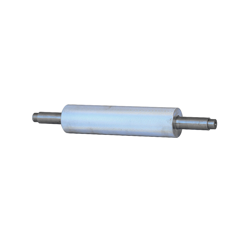 Shaft-Type with Knurled Mesh-Line Steel Roller